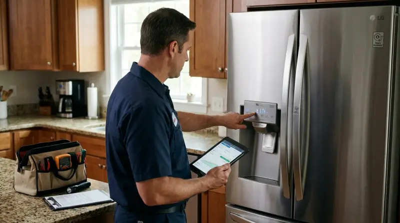 LG Refrigerator Diagnostic Mode