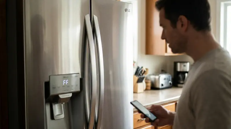 LG Refrigerator Error Code FF