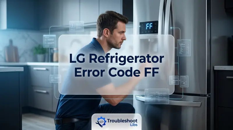 LG Refrigerator Error Code FF-Fi