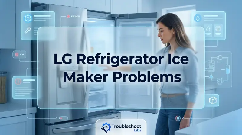 LG Refrigerator Ice Maker Problems-Fi