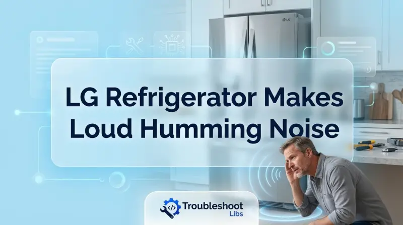 LG Refrigerator Makes Loud Humming Noise-Fi
