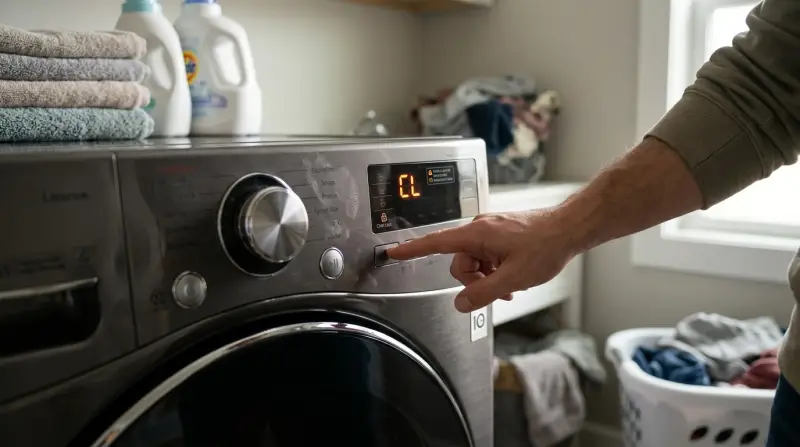LG Washer CL Code
