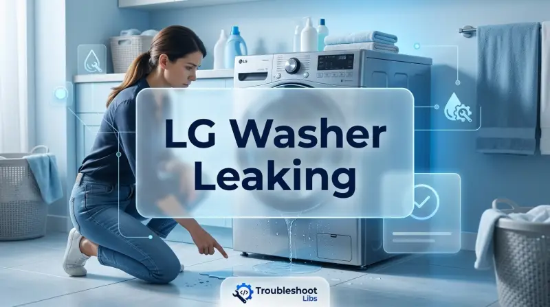 LG Washer Leaking-Fi