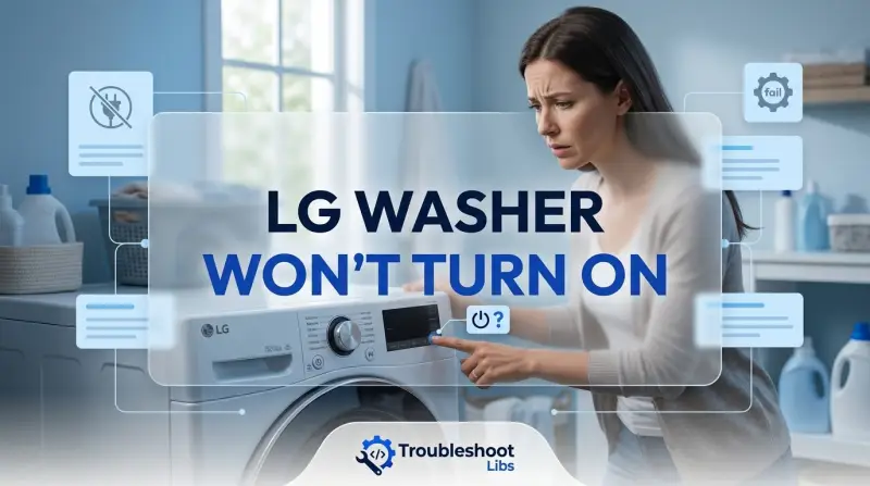LG Washer Wont Turn On-Fi