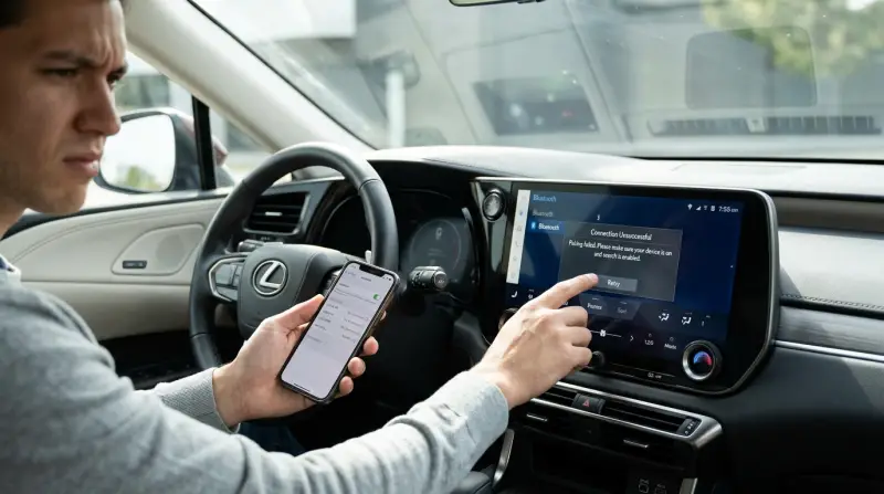 Lexus Rx 350 Bluetooth Pairing Problems