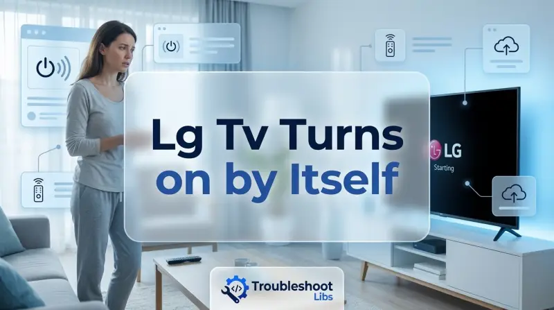 Lg Tv Turns on by Itself-Fi