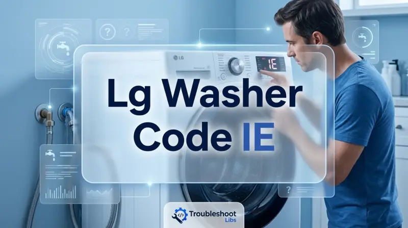 Lg Washer Code IE-Fi