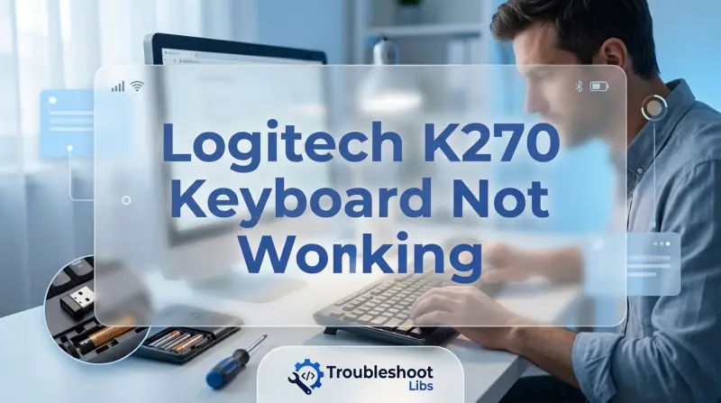 Logitech K270 Keyboard Not Working-Fi