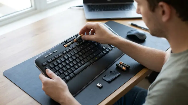 Logitech K520 Keyboard Not Working