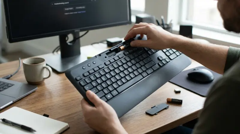 Logitech K540 Keyboard Not Working