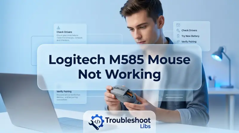 Logitech M585 Mouse Not Working