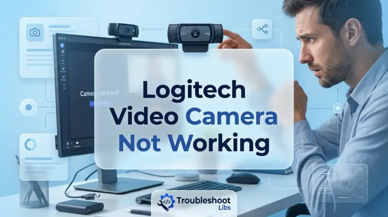 Logitech Video Camera Not Working-Fi