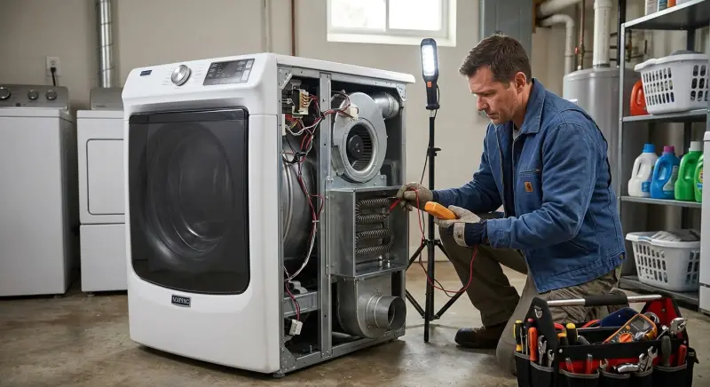 Maytag Dryer Not Heating