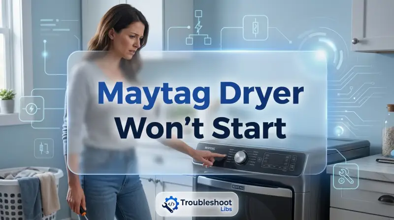 Maytag Dryer Wont Start-Fi