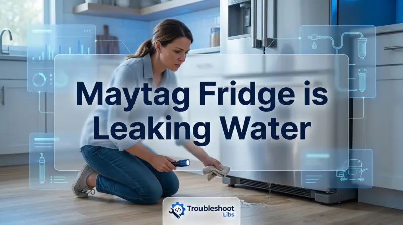 Maytag Fridge is Leaking Water-Fi