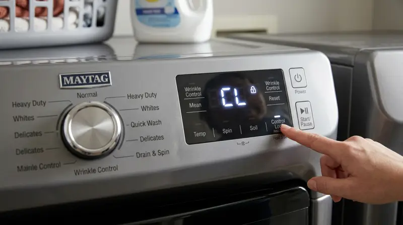 Maytag Washer Cl Code