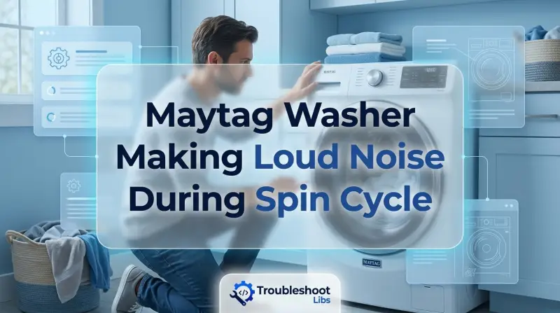 Maytag Washer Making Loud Noise During Spin Cycle-Fi