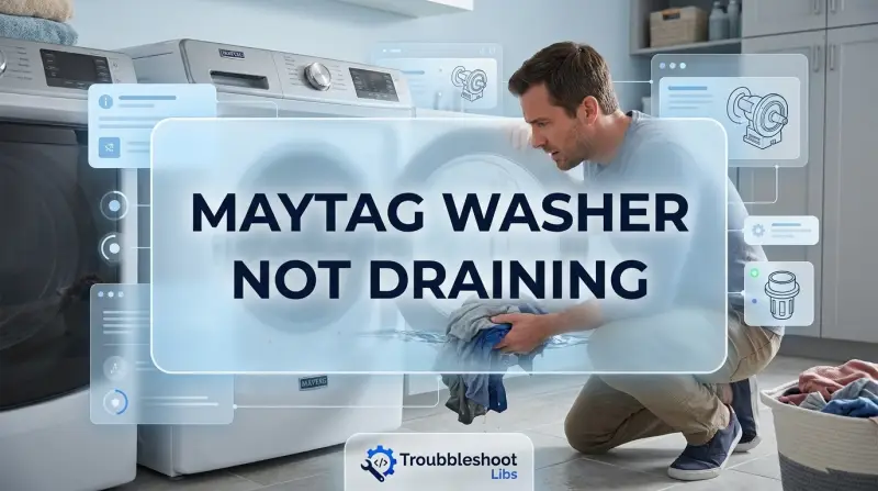 Maytag Washer Not Draining-Fi