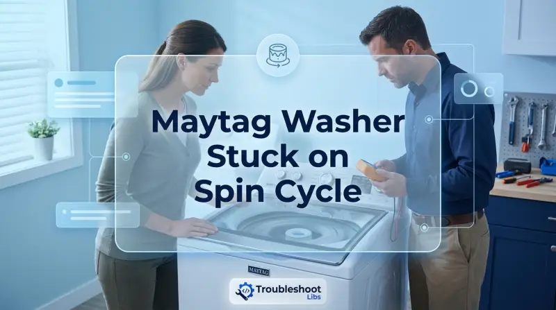 Maytag Washer Stuck on Spin Cycle-Fi