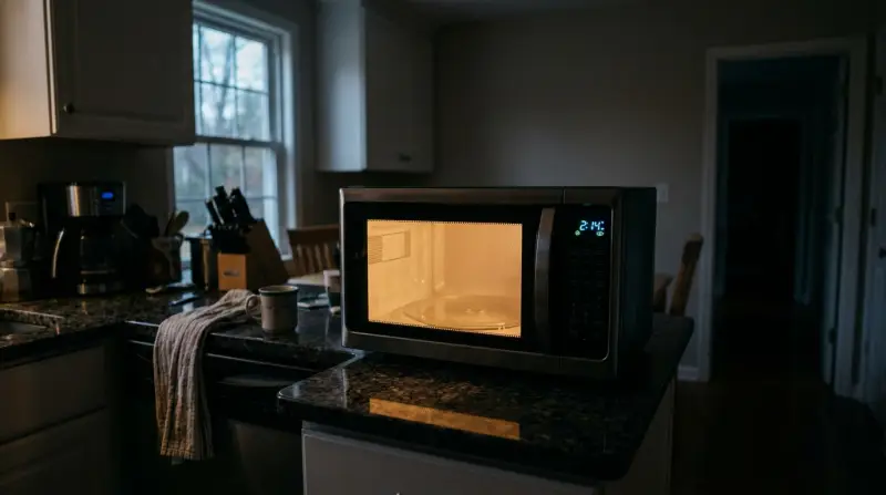 Microwave Turn on by Itself