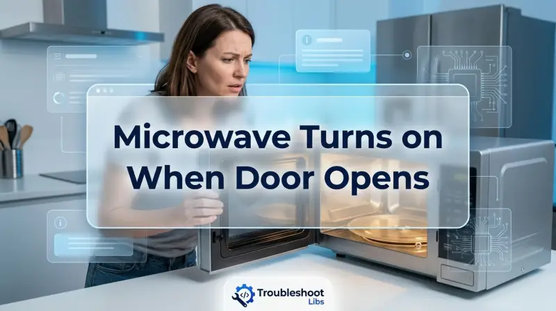 Microwave Turns on When Door Opens-Fi