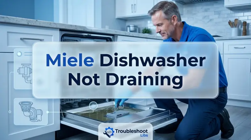 Miele Dishwasher Not Draining-Fi