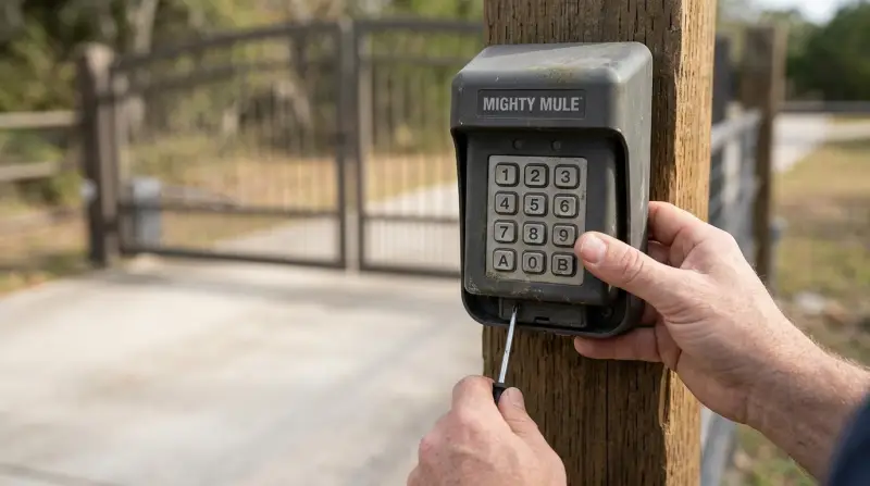 Mighty Mule Keypad Not Working