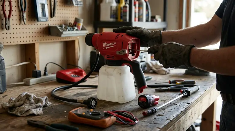 Milwaukee M12 Sprayer Not Working