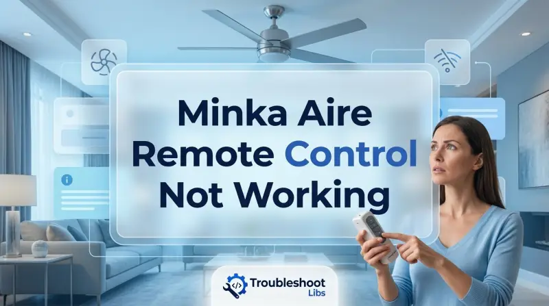 Minka Aire Remote Control Not Working-Fi