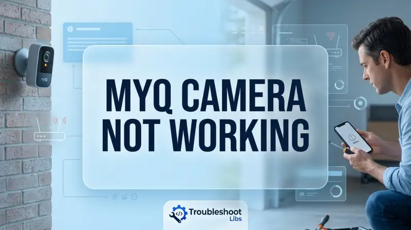 Myq Camera Not Working-Fi