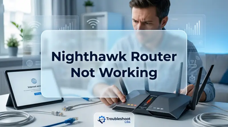 Nighthawk Router Not Working-Fi