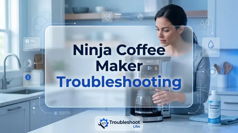 Ninja Coffee Maker Troubleshooting-Fi