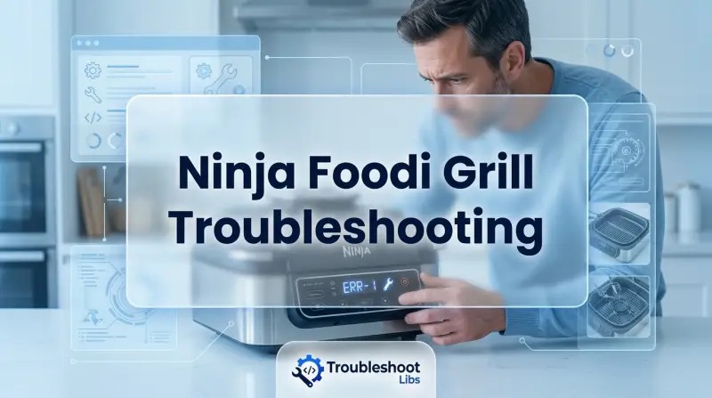 Ninja Foodi Grill Troubleshooting-Fi