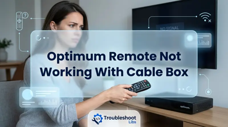 Optimum Remote Not Working With Cable Box-Fi