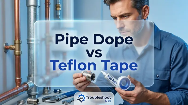 Pipe Dope vs Teflon Tape-Fi