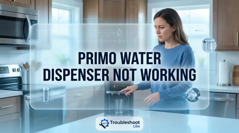 Primo Water Dispenser Not Working-Fi