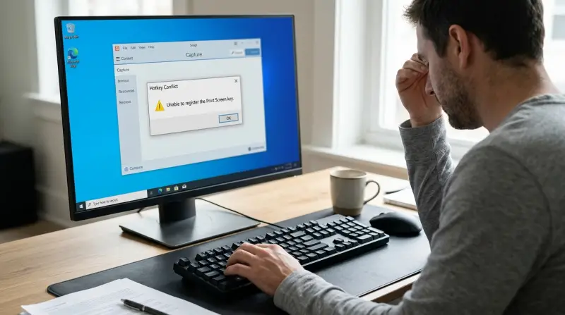 Print Screen Snagit Not Working