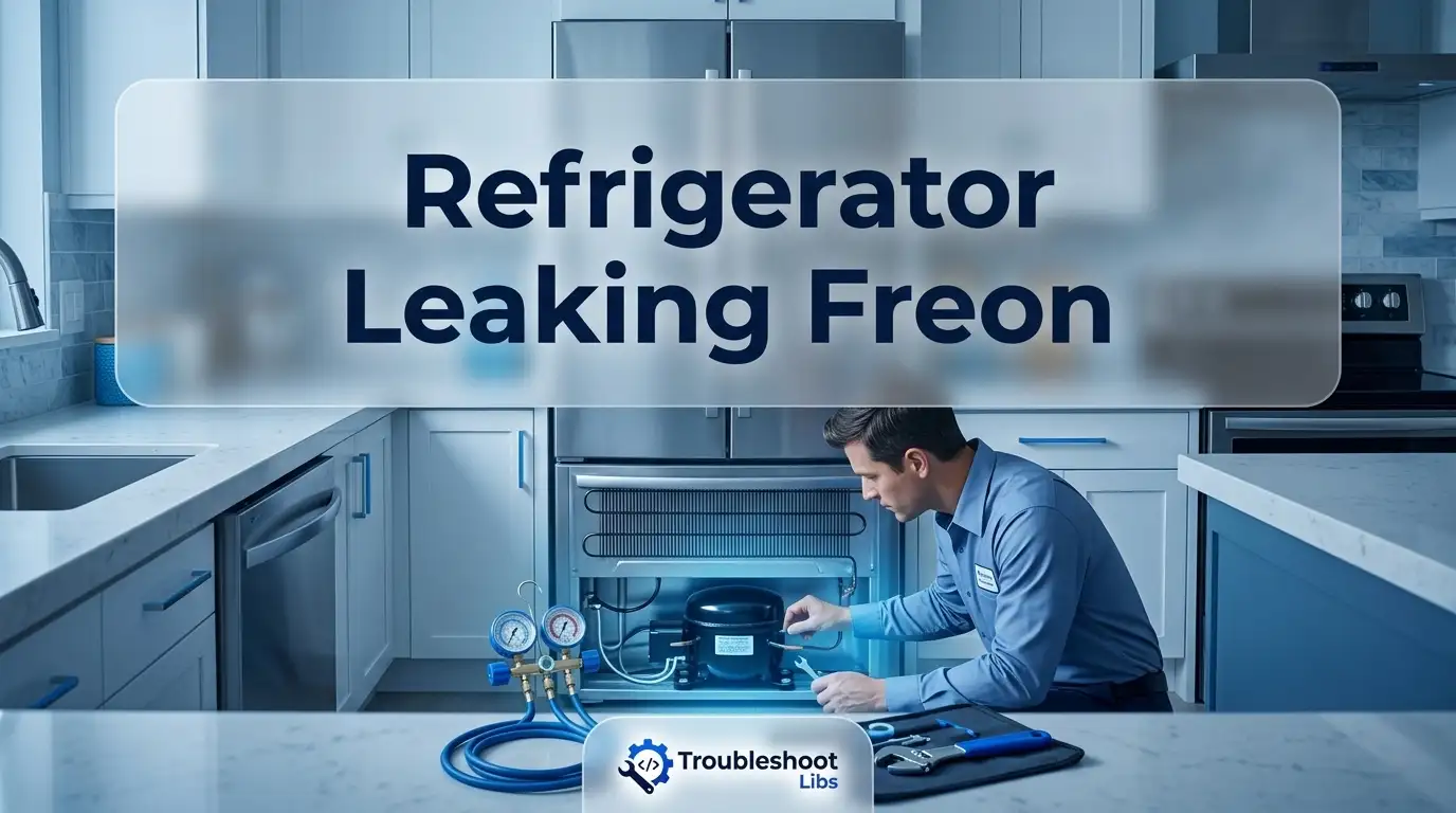 Refrigerator Leaking Freon