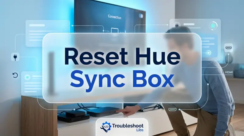 Reset Hue Sync Box-Fi