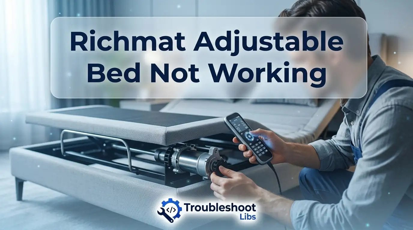 Richmat Adjustable Bed Not Working