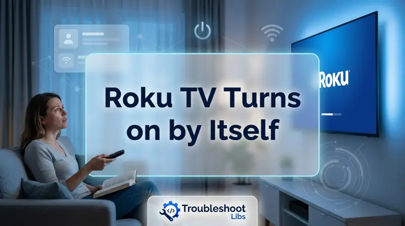 Roku TV Turns on by Itself-Fi