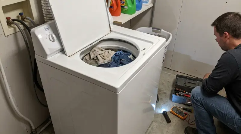 Roper Washer Not Spinning