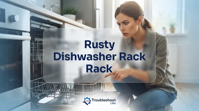 Rusty Dishwasher Rack