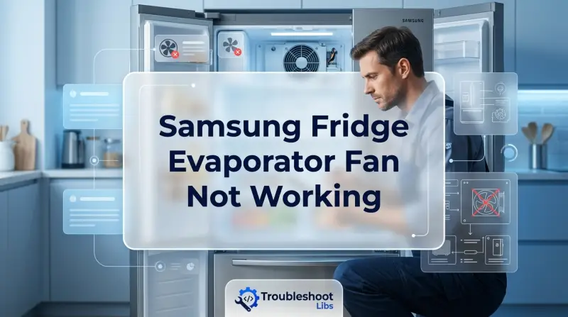 Samsung Fridge Evaporator Fan Not Working-Fi
