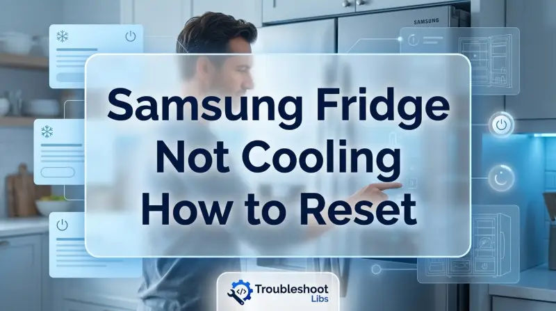Samsung Fridge Not Cooling How to Reset-Fi