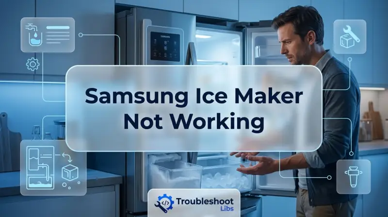 Samsung Ice Maker Not Working-Fi