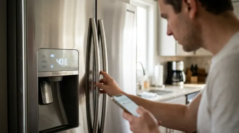 Samsung Refrigerator Error Code 40 E