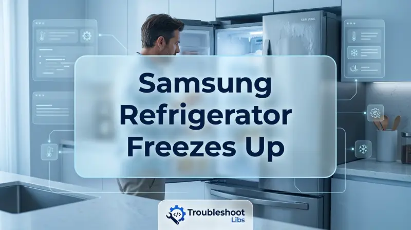 Samsung Refrigerator Freezes Up-Fi