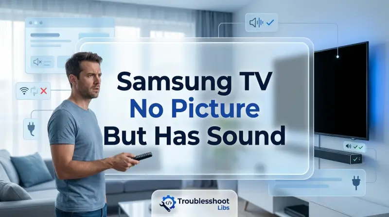 Samsung TV No Picture But Has Sound-Fi
