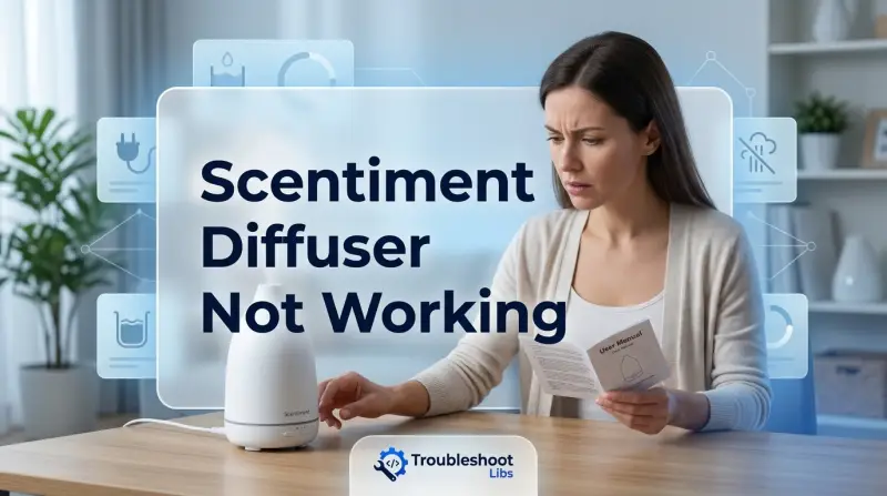 Scentiment Diffuser Not Working-Fi